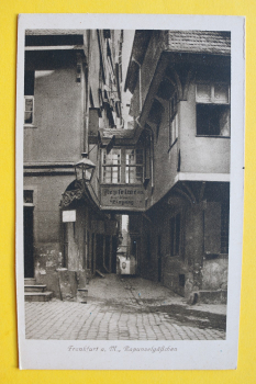 AK Frankfurt am Main / Rapunzelgäßchen / 1910-1930